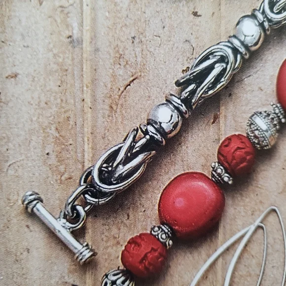 FLASH SALE! Silpada Rare Sterling Silver Byzantine Toggle Vintage Bracelet B0204 - Picture 15 of 15